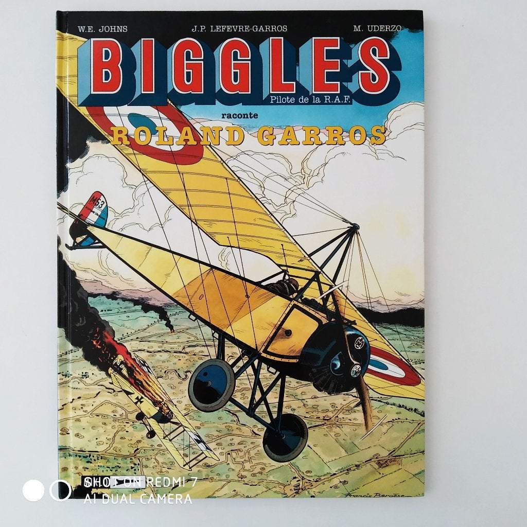 E.O. BIGGLES RACONTE ROLAND GARROS - neuf., Neuf, W.E.Johns / JP Lefevre-Garros / M. Uderzo, Enlèvement ou Envoi, Une BD