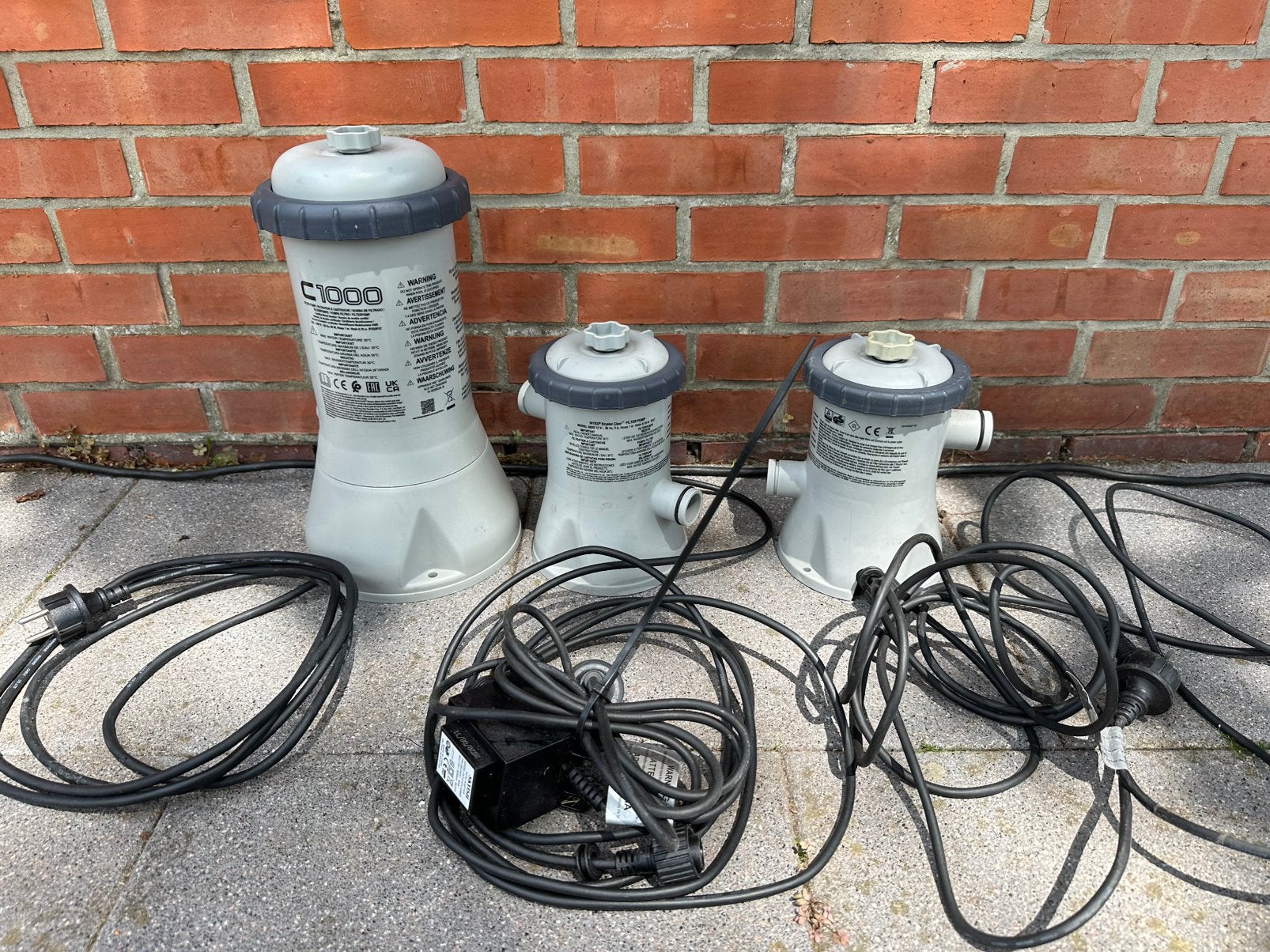 Intex zwembad pompen, Tuin en Terras, Ophalen, Zo goed als nieuw, Filter