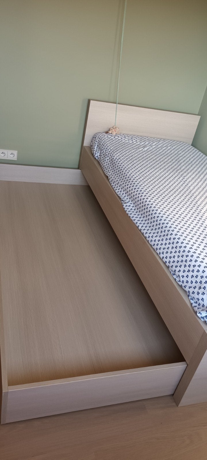 Dubbel bed, Ophalen
