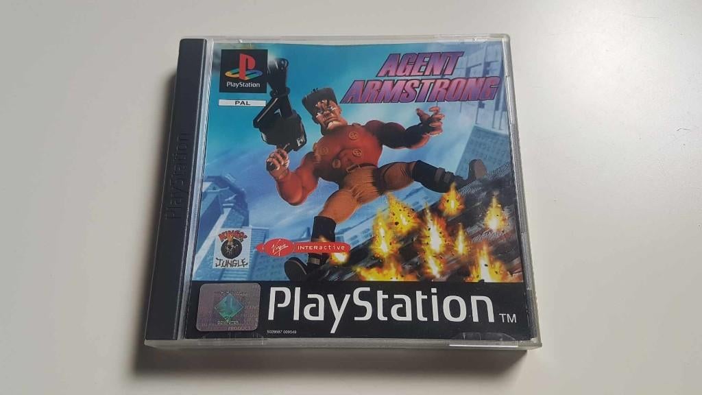 AGENT ARMSTRONG PS1, Shooter, 1 speler, Ophalen of Verzenden, Zo goed als nieuw