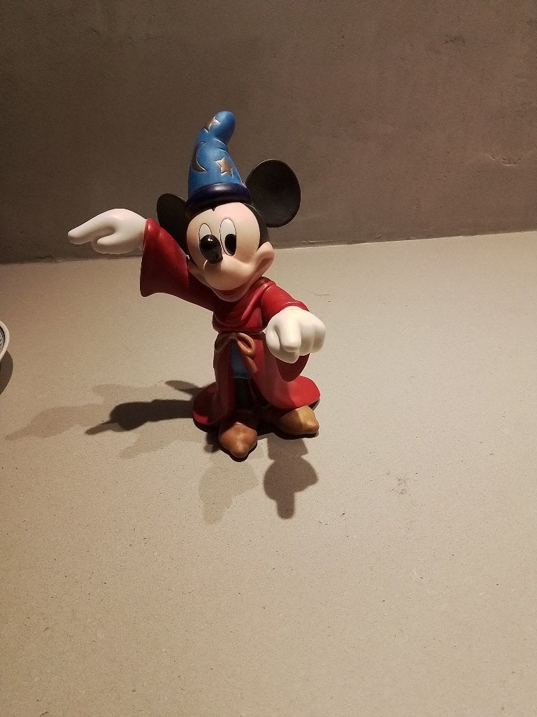 Beeldje Mickey, Ophalen, Mickey Mouse, Zo goed als nieuw, Beeldje of Figuurtje