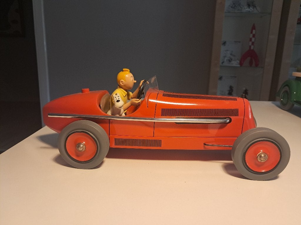 KUIFJE auto Amilcar, Enlèvement ou Envoi, Tintin, Comme neuf, Statue ou Figurine