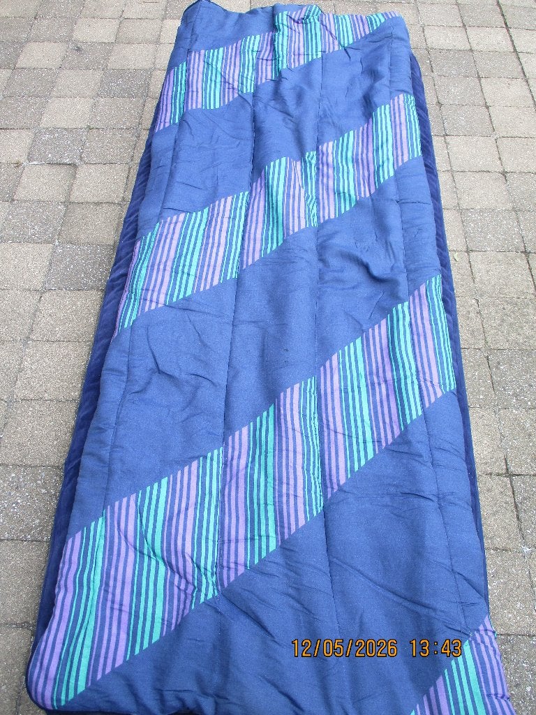 Vintage slaapzak, Caravans en Kamperen, Slaapzakken, Ophalen, Gebruikt