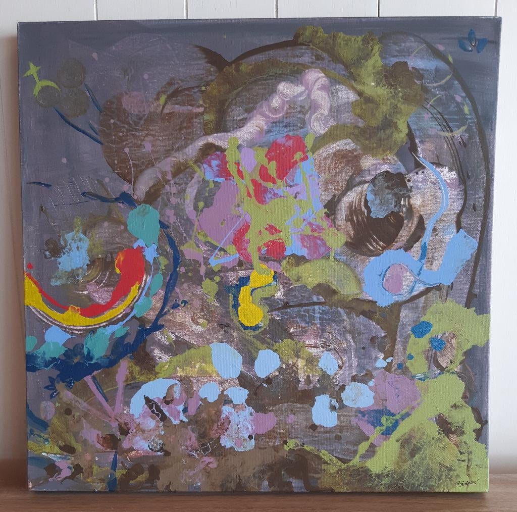 Tableau Peinture abstraite, Enlèvement