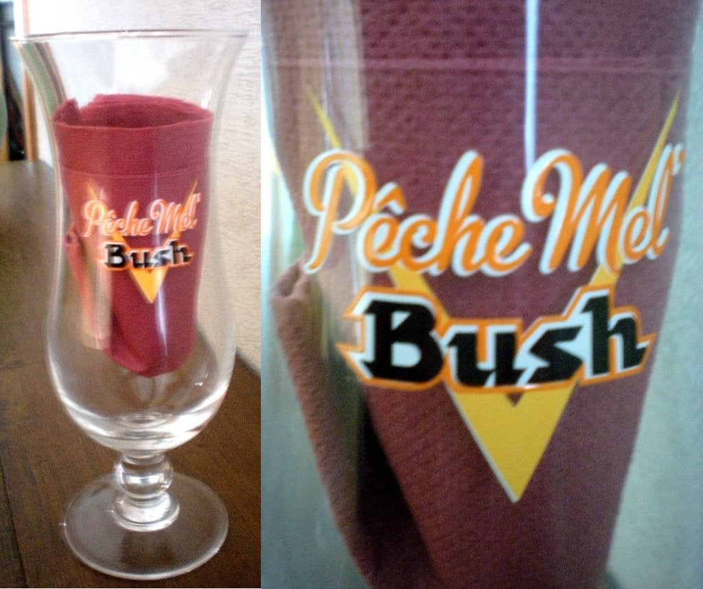 BUSH  -  Pêche mel Bush, Collections, Enlèvement ou Envoi, Comme neuf, Verre ou Verres