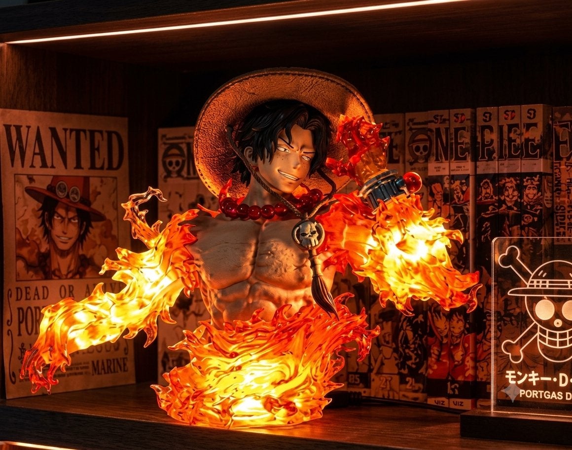 Figurine Lumineuse (One Piece) LED - 13cm - État Neuf, Enlèvement ou Envoi, Neuf