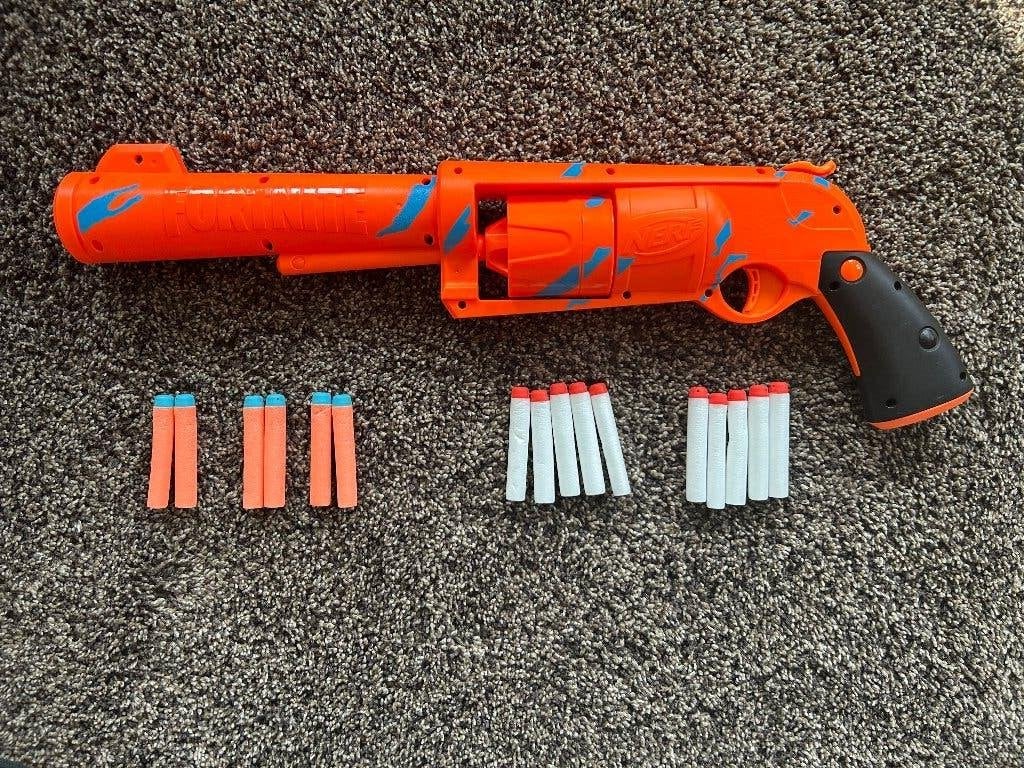 Nerf fortnite blaster 6-SH, Ophalen of Verzenden, Gebruikt