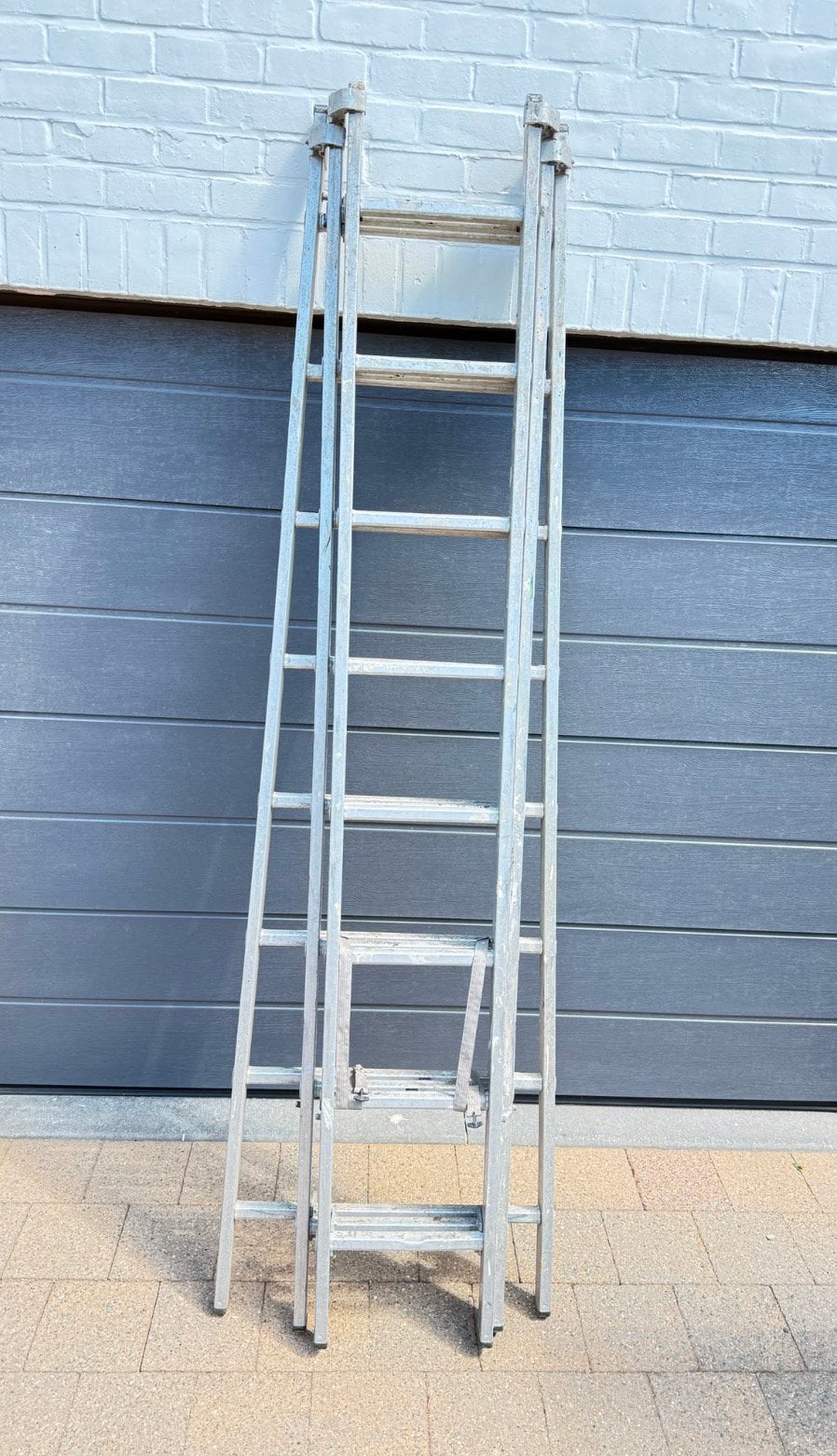 Ladder aluminium 3x 2m35, Ophalen, Ladder
