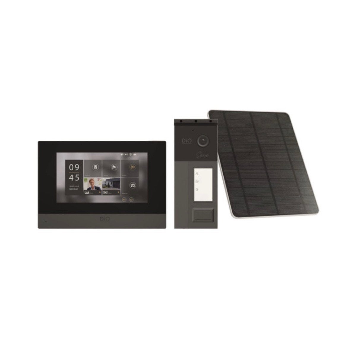 Visiophone sans fil SOLAIRE DiO 7" DIOVDP-B03 - NEUF SCELLÉ, Enlèvement ou Envoi, Neuf
