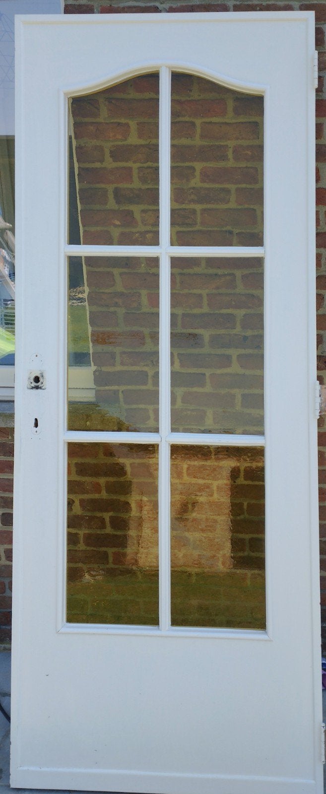 Binnendeur met glas, Enlèvement, Utilisé, Verre, Porte intérieure