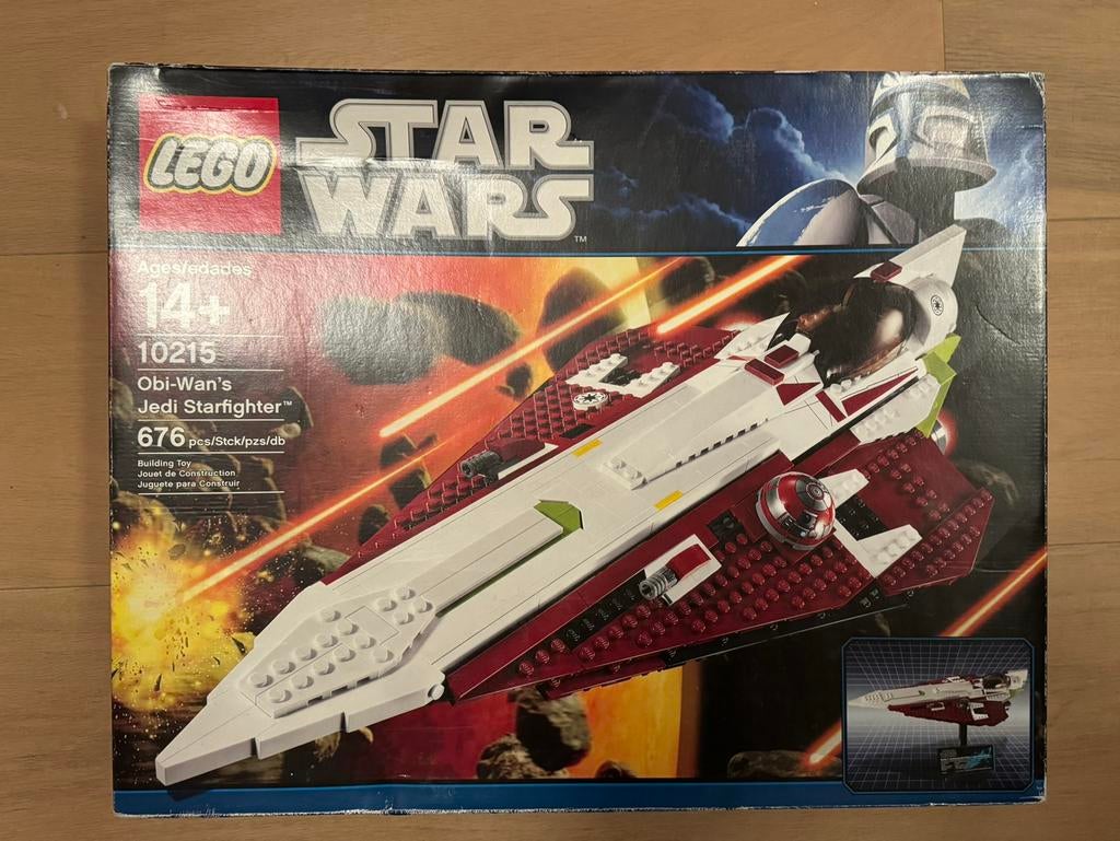 Lego 10215 - Obi-Wan’s Jedi Starfighter, Gebruikt, Star Wars, Ophalen of Verzenden, Complete set