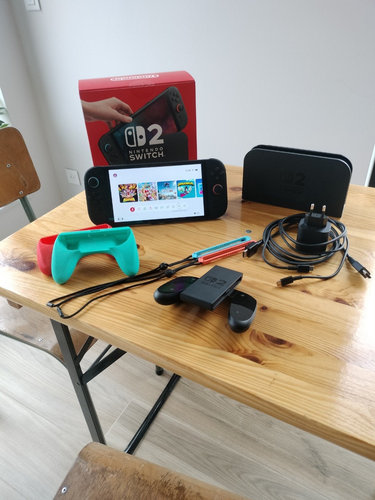 Nintendo Switch 2 perfecte staat, amper gebruikt, garantie, Games en Spelcomputers, Spelcomputers | Nintendo Switch, Ophalen, Zo goed als nieuw