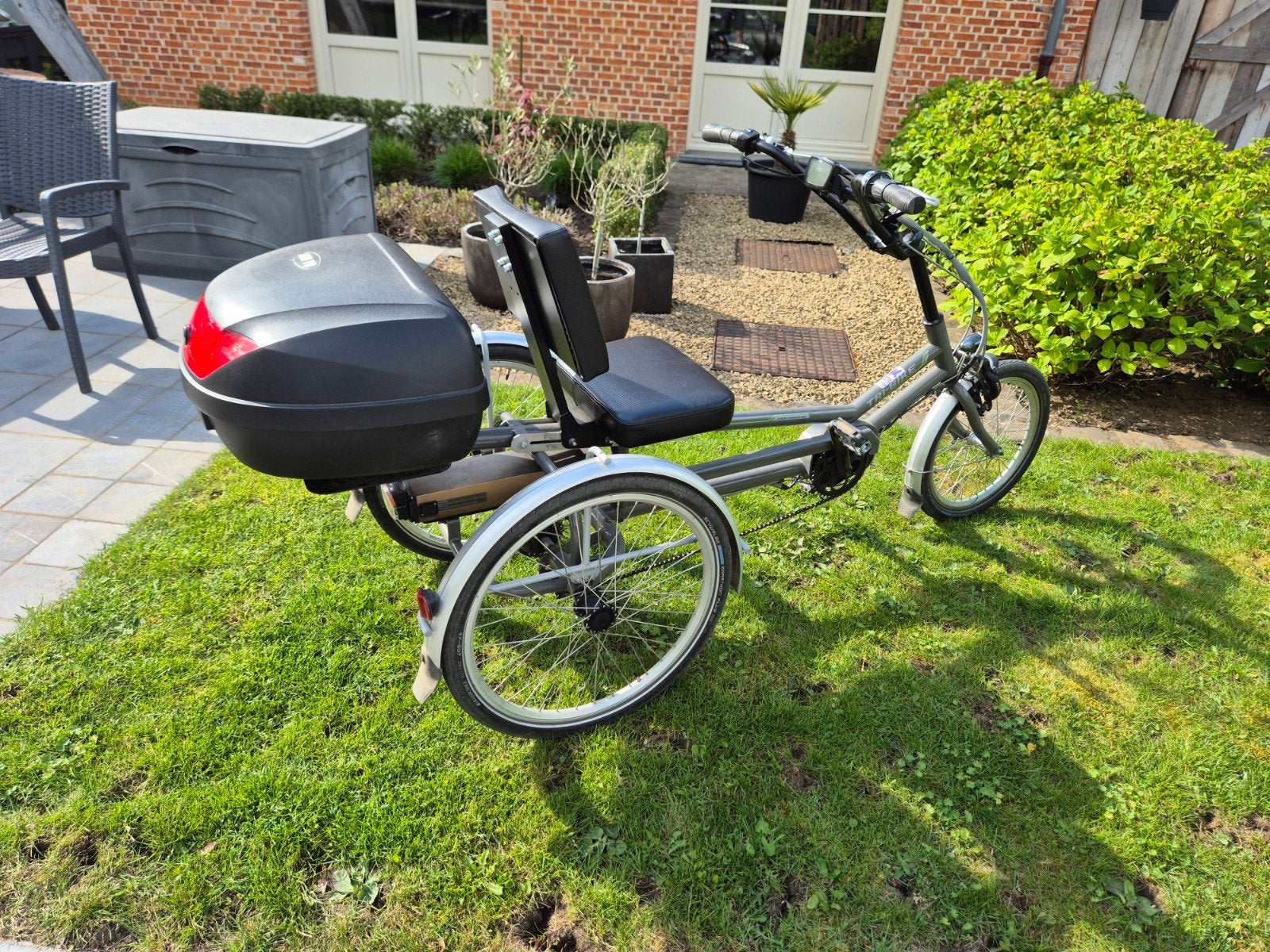 tribike tricycle, Vélos & Vélomoteurs, Vélos | Tricycles, Comme neuf, Frein à tambour, Enlèvement