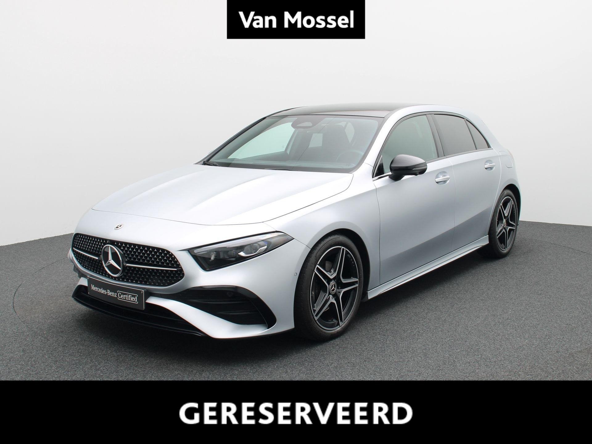 Mercedes-Benz A-Klasse 180 AMG Line + FULL PPF + HEAD UP + M, Autos : Divers, Argent ou Gris, 1300 cm³, Mercedes-Benz, Automatique