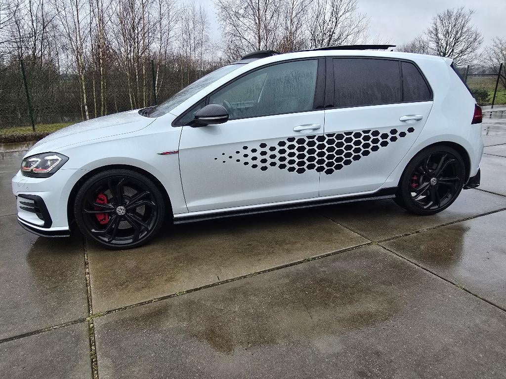 VW Golf GTI TCR 2.0 TSI DSG 290 pk Automaat Pano + Garantie, Auto's, Volkswagen, Bedrijf, 5 deurs, Golf, Adaptive Cruise Control