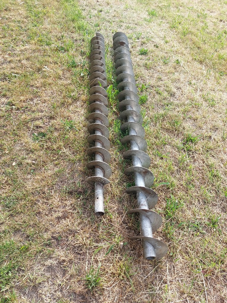 Inox grondboor, Ophalen