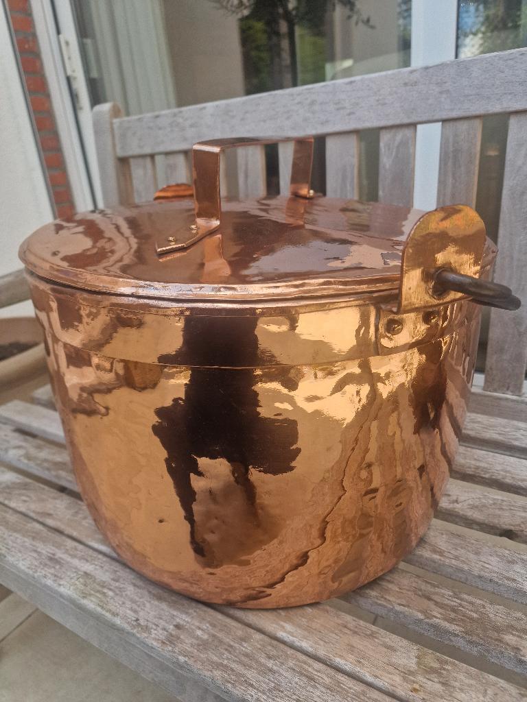 koperen ketel, Ophalen, Koper