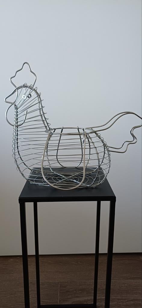 Eiermand inox, Huis en Inrichting, Woonaccessoires | Schalen en Manden, Ophalen