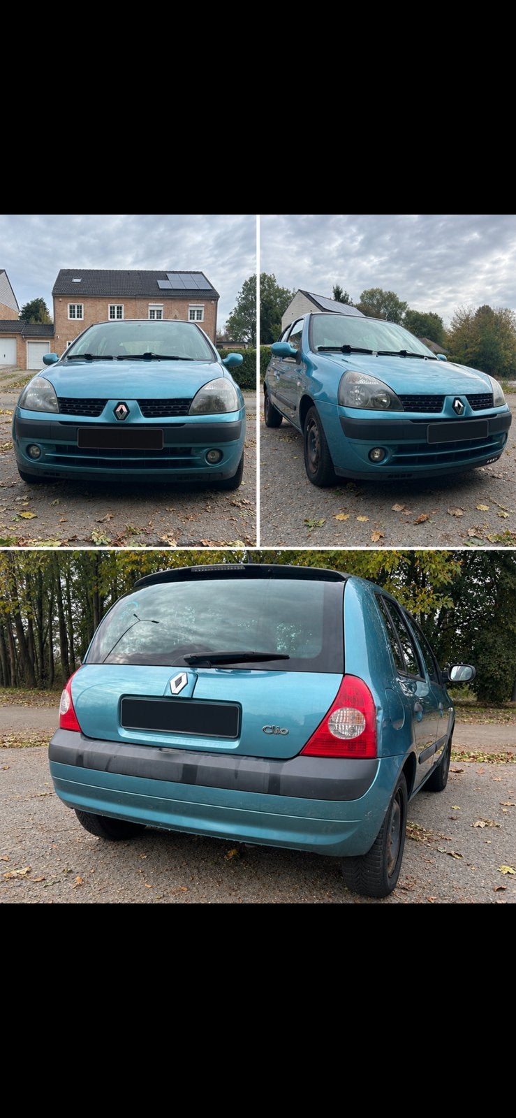 Renault clio 1500 dci prete a imatriculer, Auto's, Elektrische ramen, Blauw, 5 deurs, Particulier