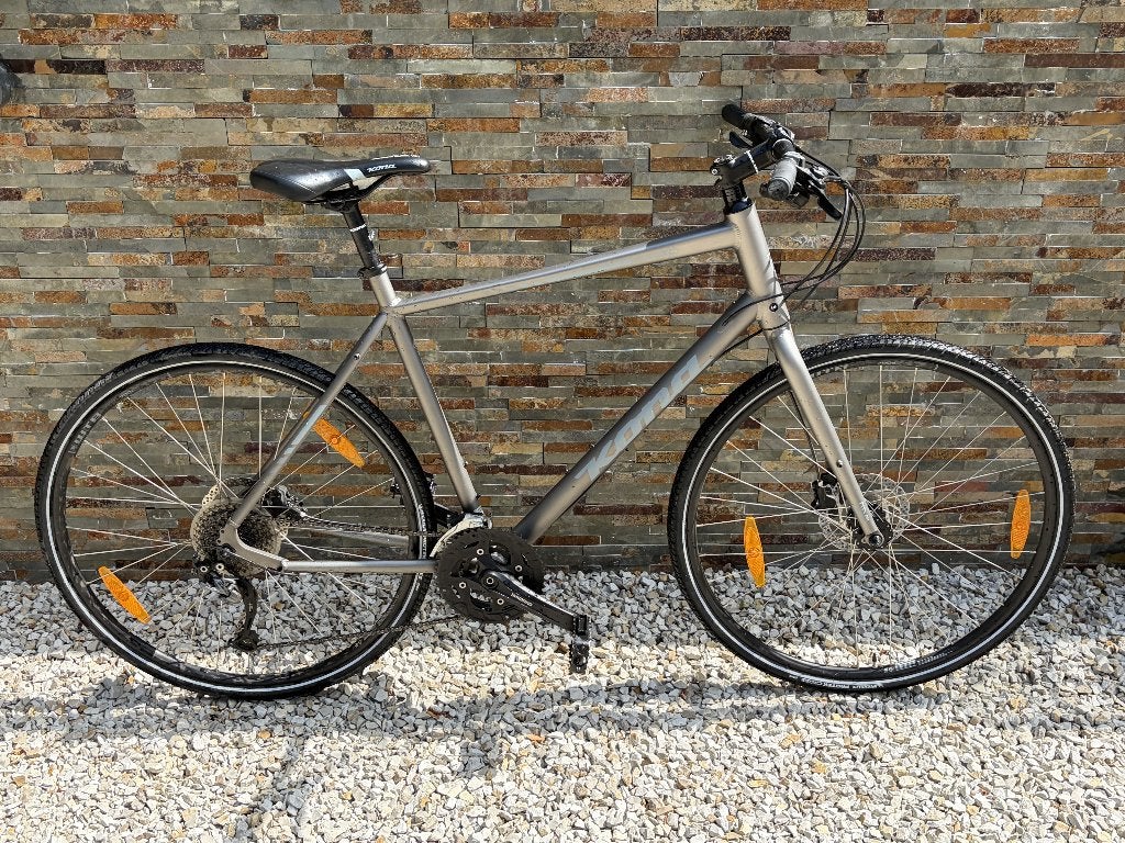 Fiets Kona Dew Deluxe maat L, Fietsen en Brommers, Gebruikt, Versnellingen, 57 tot 61 cm, Schijfrem