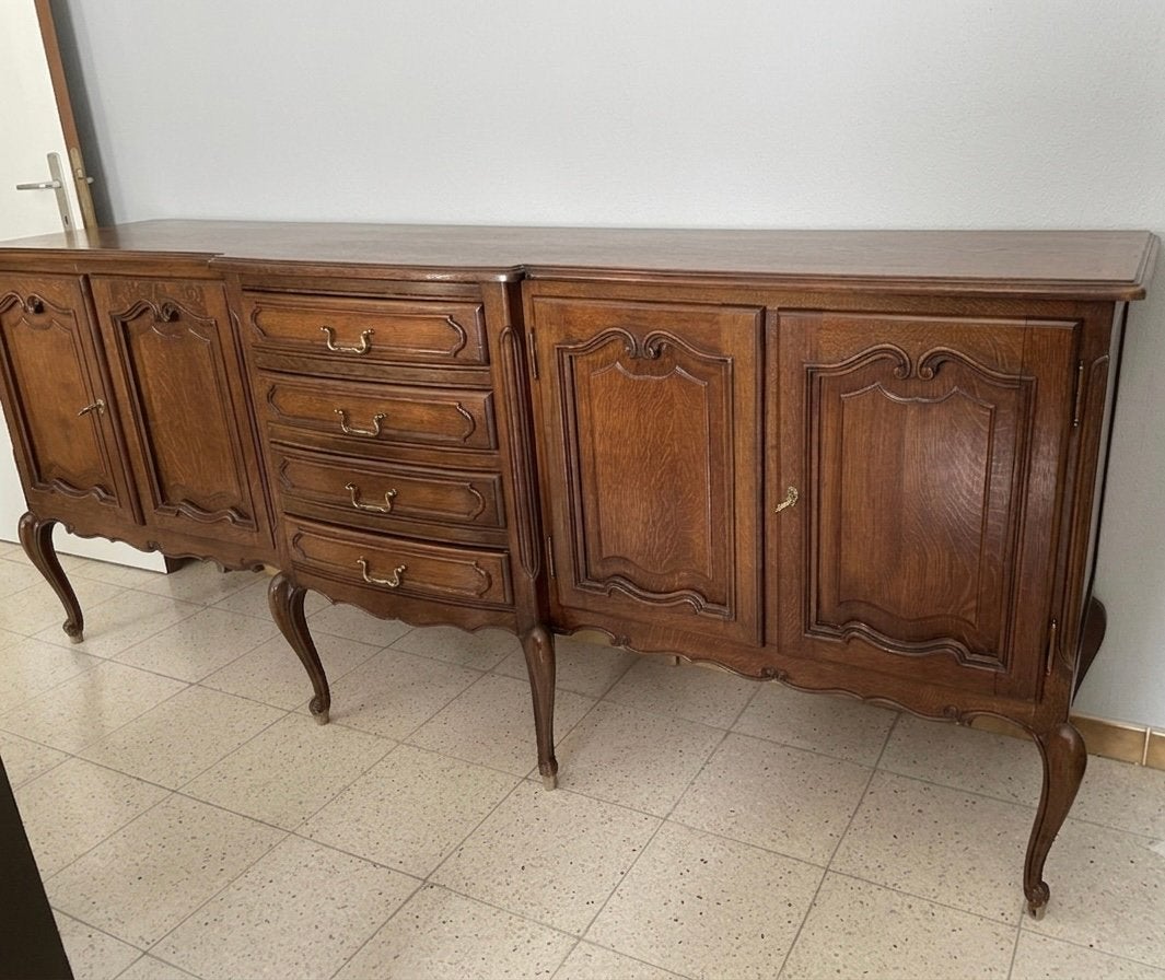 Dressoir/meubelkast, Huis en Inrichting, Kasten | Dressoirs, Ophalen, Gebruikt, 200 cm of meer, Landelijke stijl