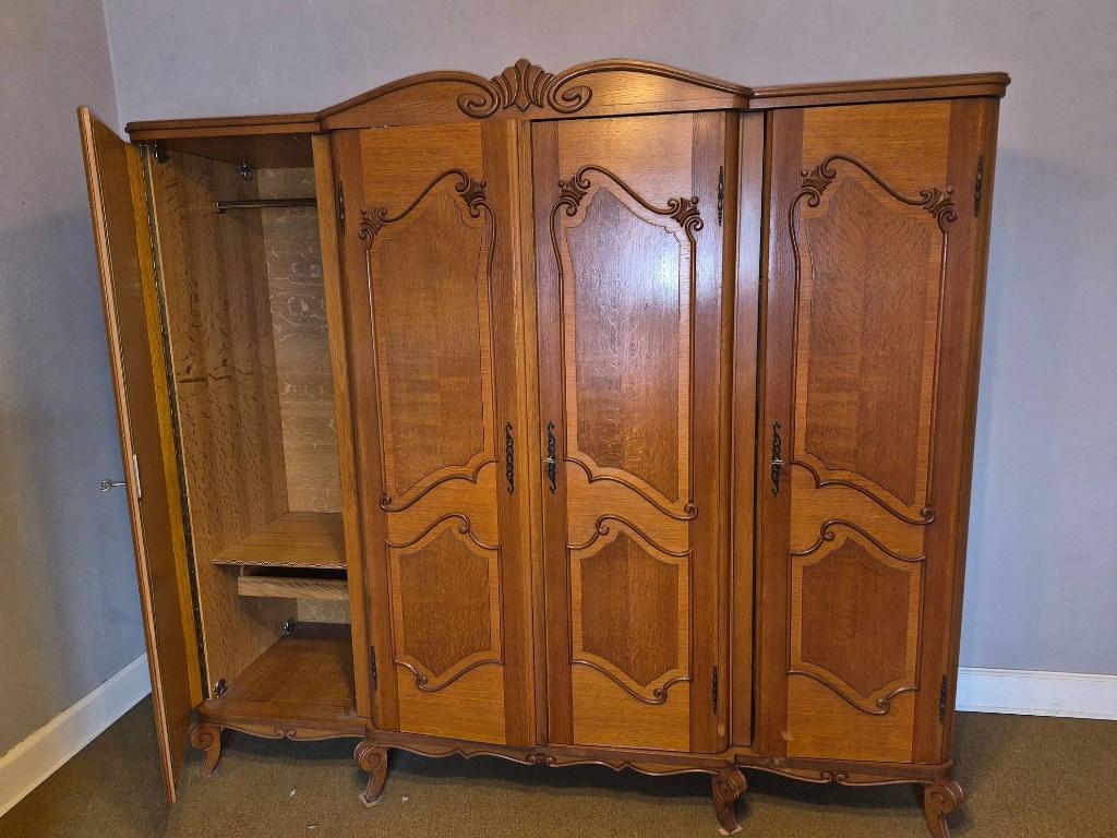 Zeer degelijke Grote Kleerkast, Huis en Inrichting, Kasten | Kleerkasten, Ophalen, 50 tot 75 cm