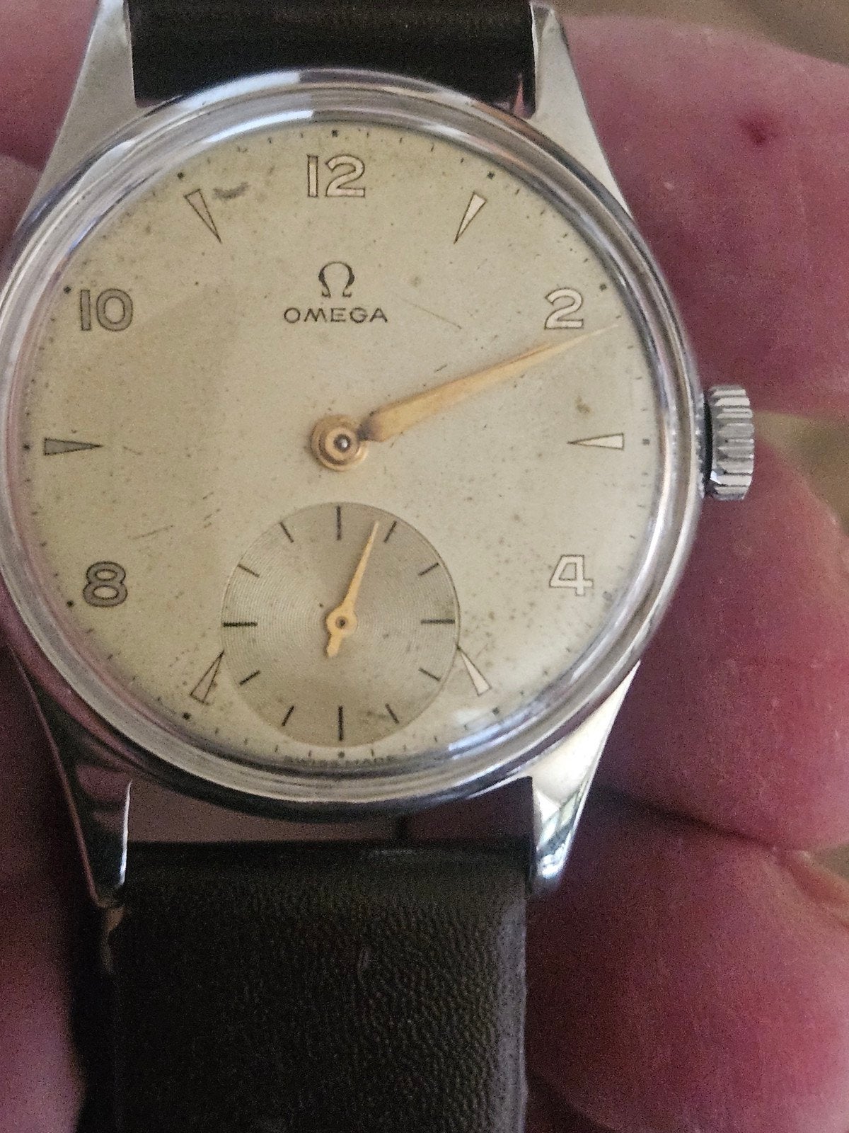 Oméga de collection année 40-50, Enlèvement ou Envoi