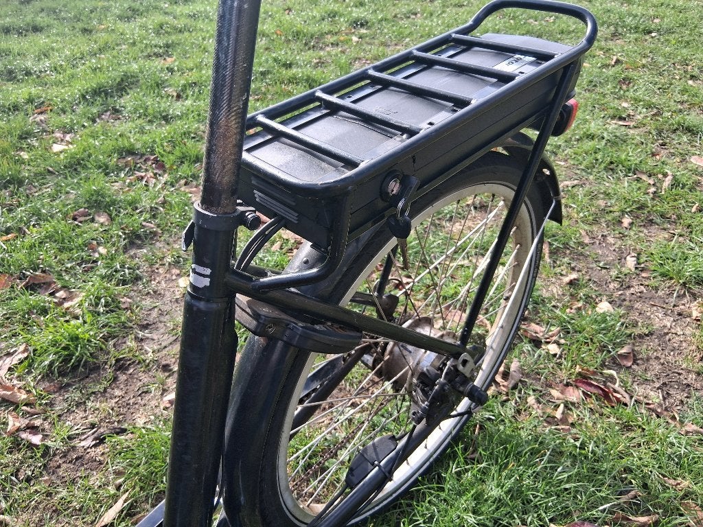 Bakfiets babboe big, Fietsen en Brommers, 4 kinderen of meer, Gebruikt, Elektrisch, Schijfrem