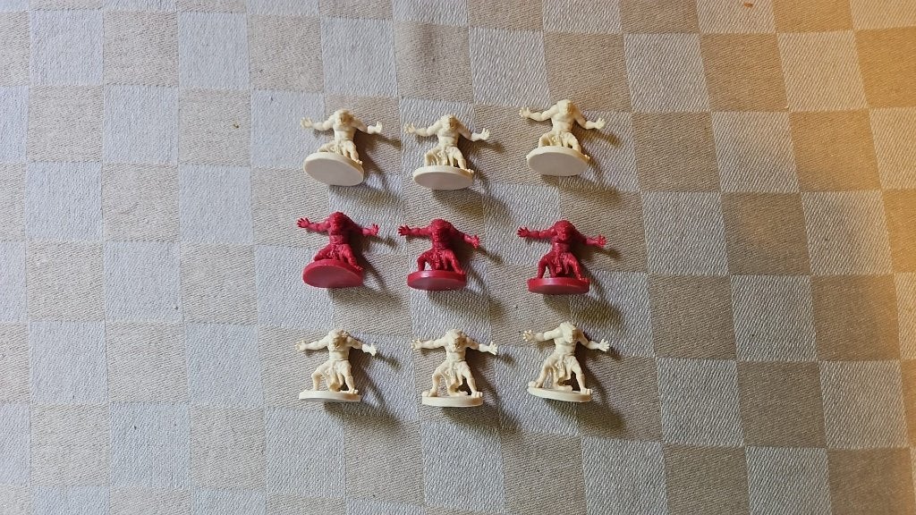9 figurines Warhammer de Descent Journeys Miniatures, Enlèvement ou Envoi, Neuf, Warhammer, Figurine(s)
