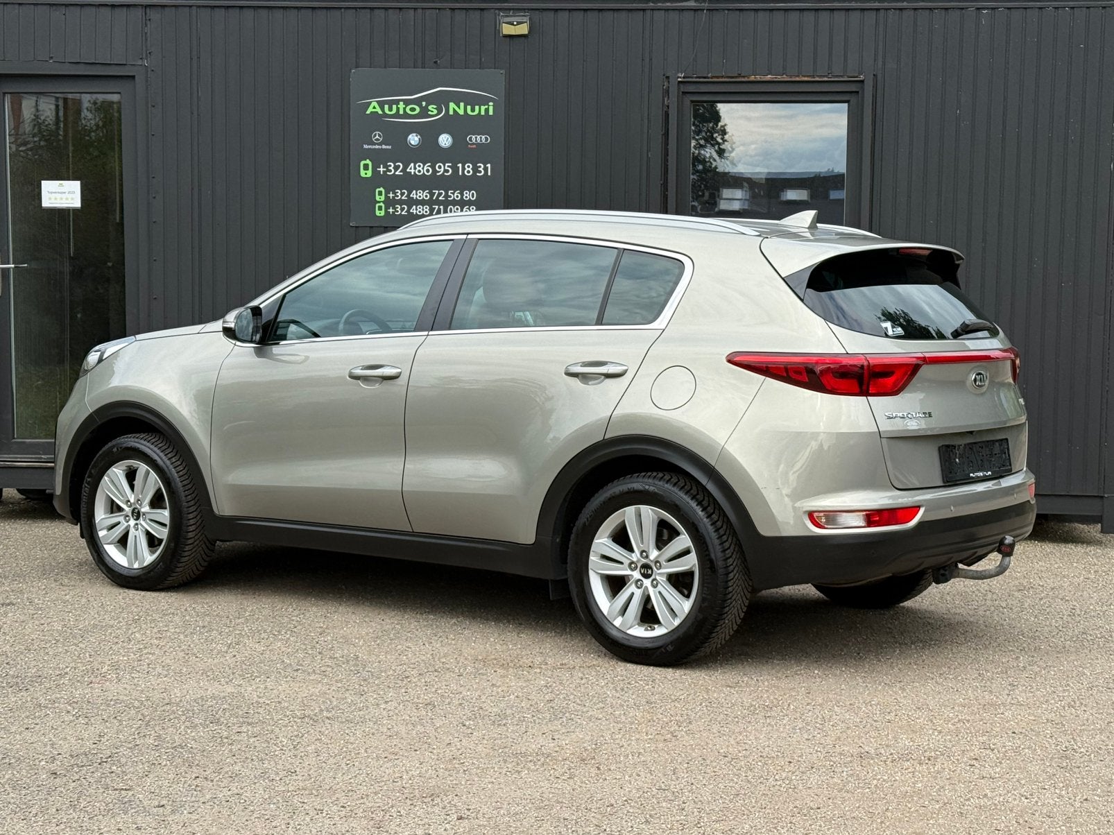 Kia sportage 1.6i benzine manueel 115.000km, Autos, Kia, Cuir, Achat, Euro 6, Entreprise