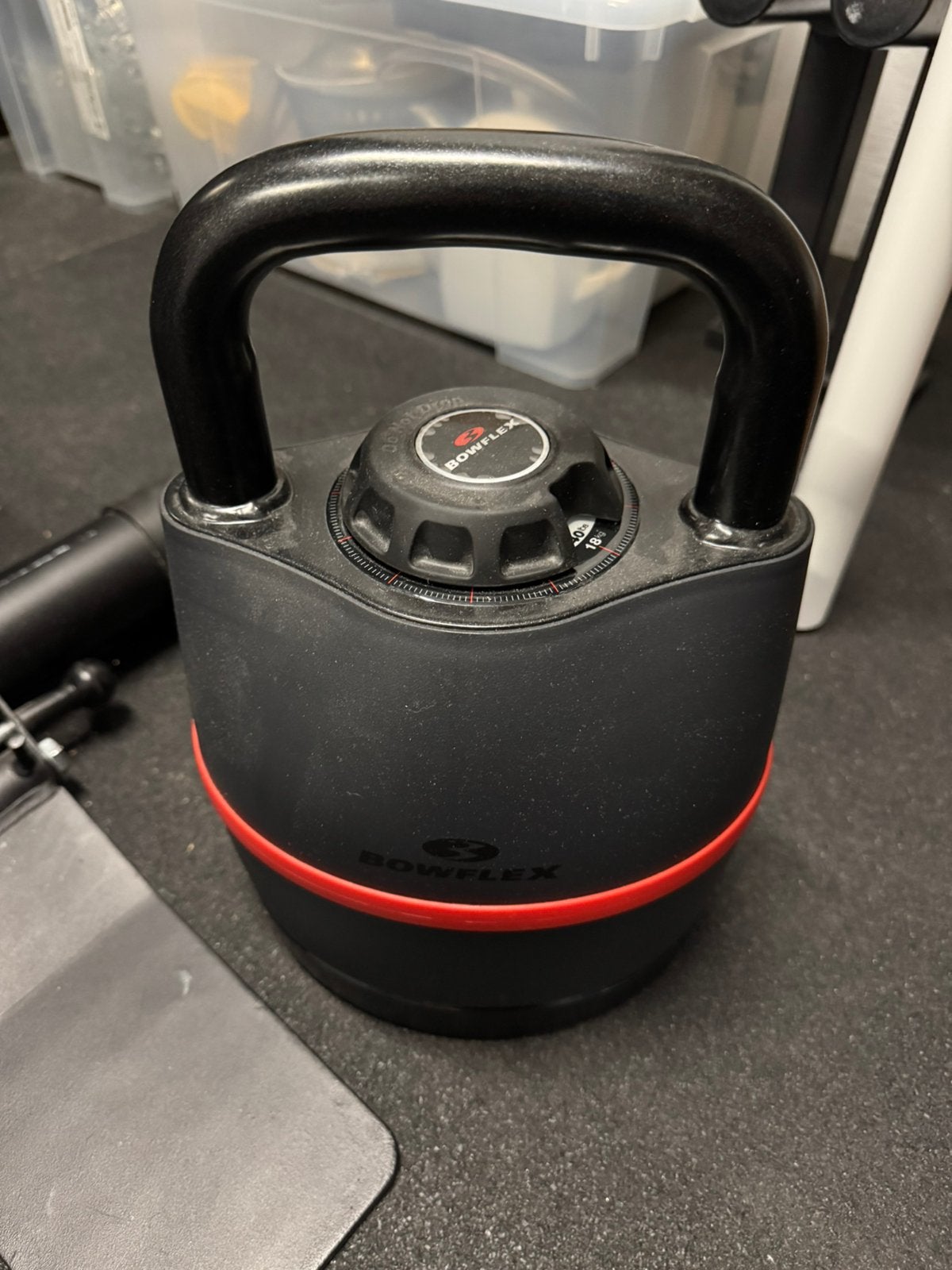 Bowflex kettlebell, Sport en Fitness, Ophalen, Zo goed als nieuw, Kettlebell