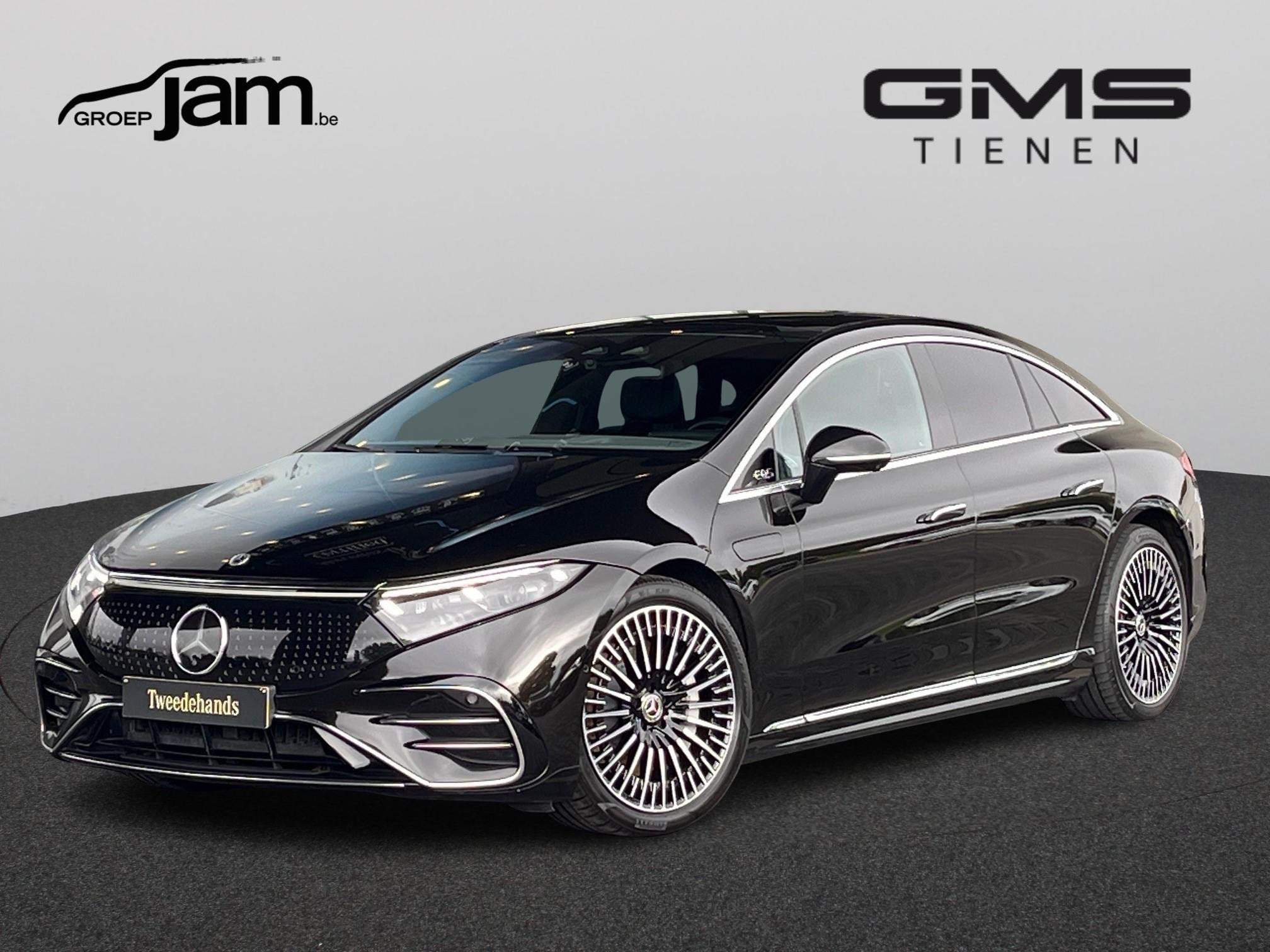 Mercedes-Benz EQS 450+ AMG Line (automatique), Autos, Achat, 750 kg, Noir, 5 portes