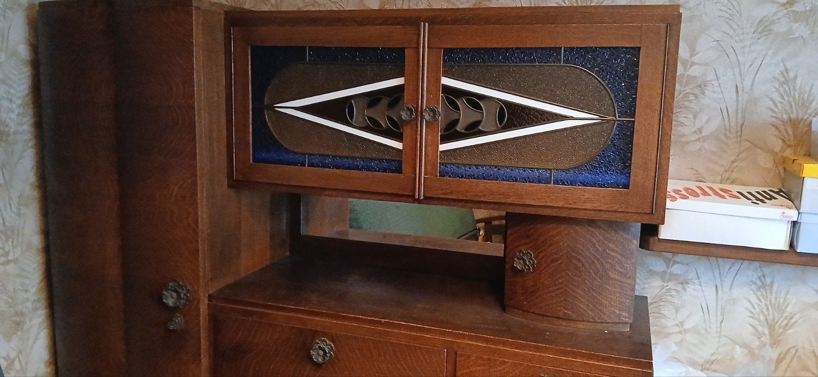 vintage kast, Antiek en Kunst, Ophalen