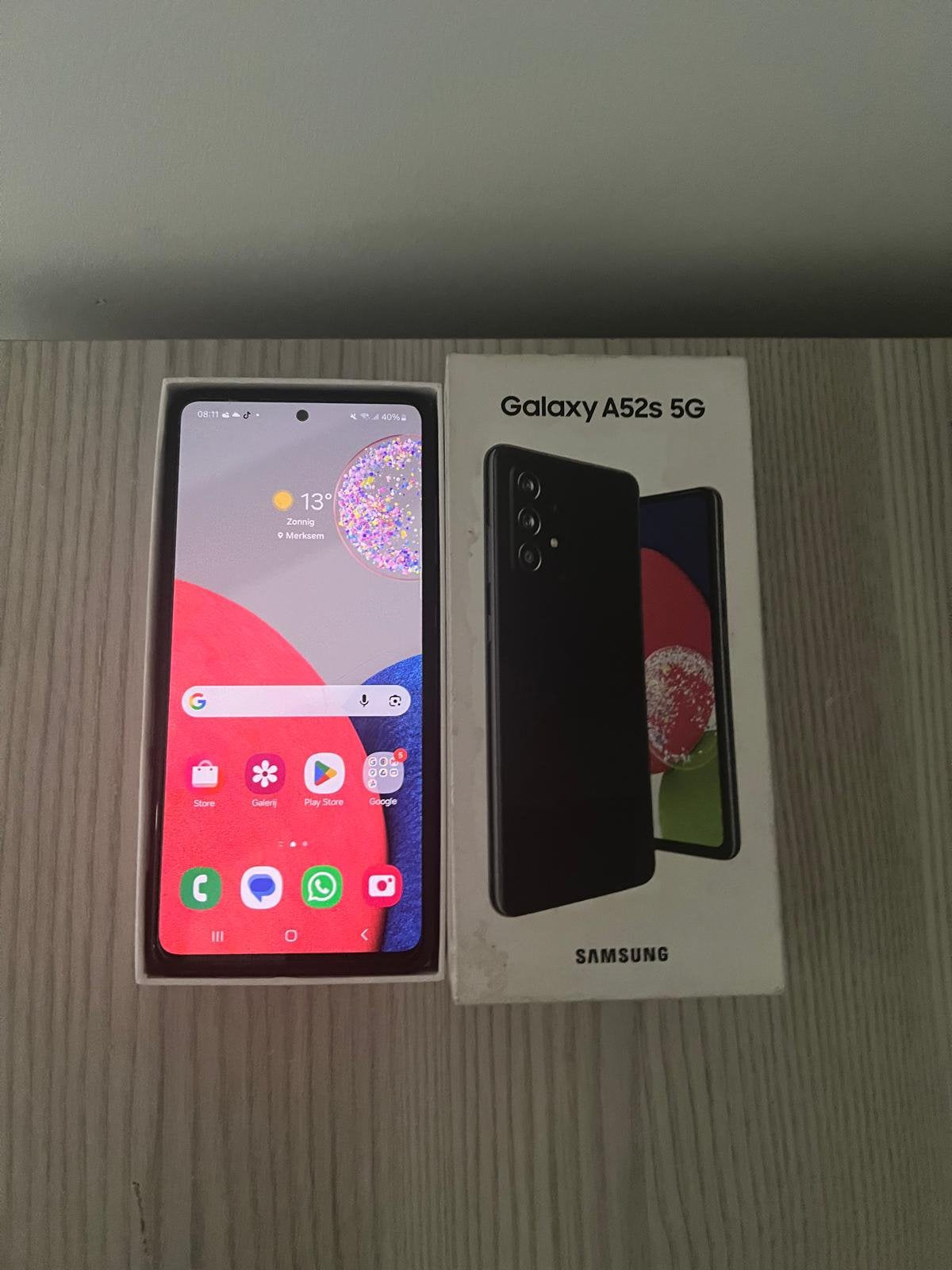 Galaxy A52s 5G, Telecommunicatie, Ophalen, Zo goed als nieuw