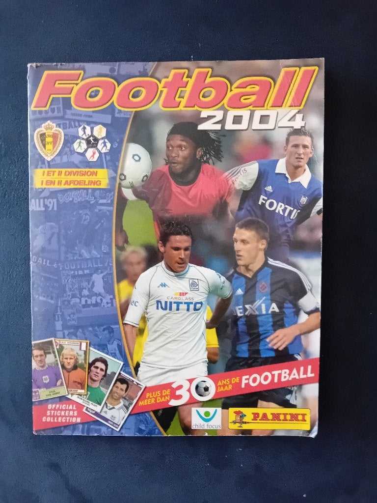 panini stickerboek Football 2004, Enlèvement ou Envoi, Comme neuf, Sport