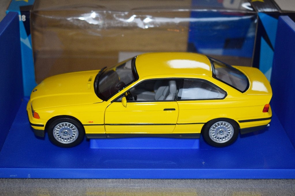 miniature automobile 1:18 neuf UT model BMW 3 jaune, Enlèvement ou Envoi, Neuf