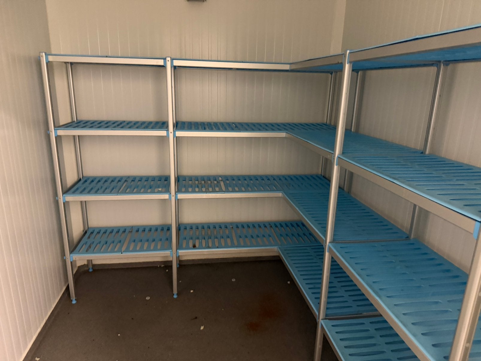 Koelcel rekken rea stellingen schappen werktafel, Enlèvement