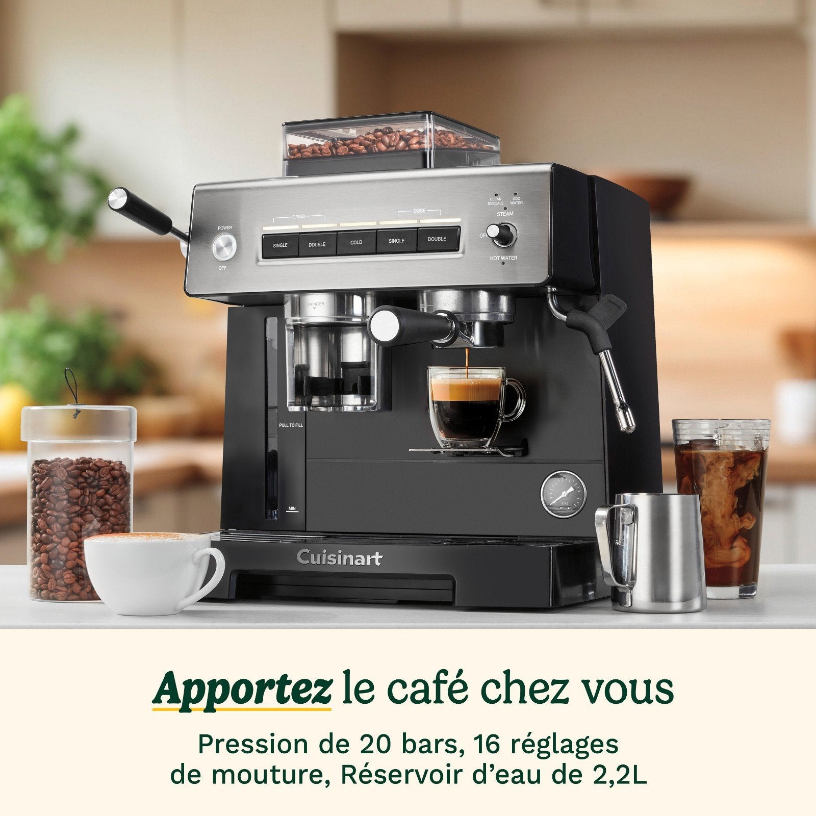 Machine à Expresso Cuisinart EM640E – Neuve & Scellée, Enlèvement ou Envoi