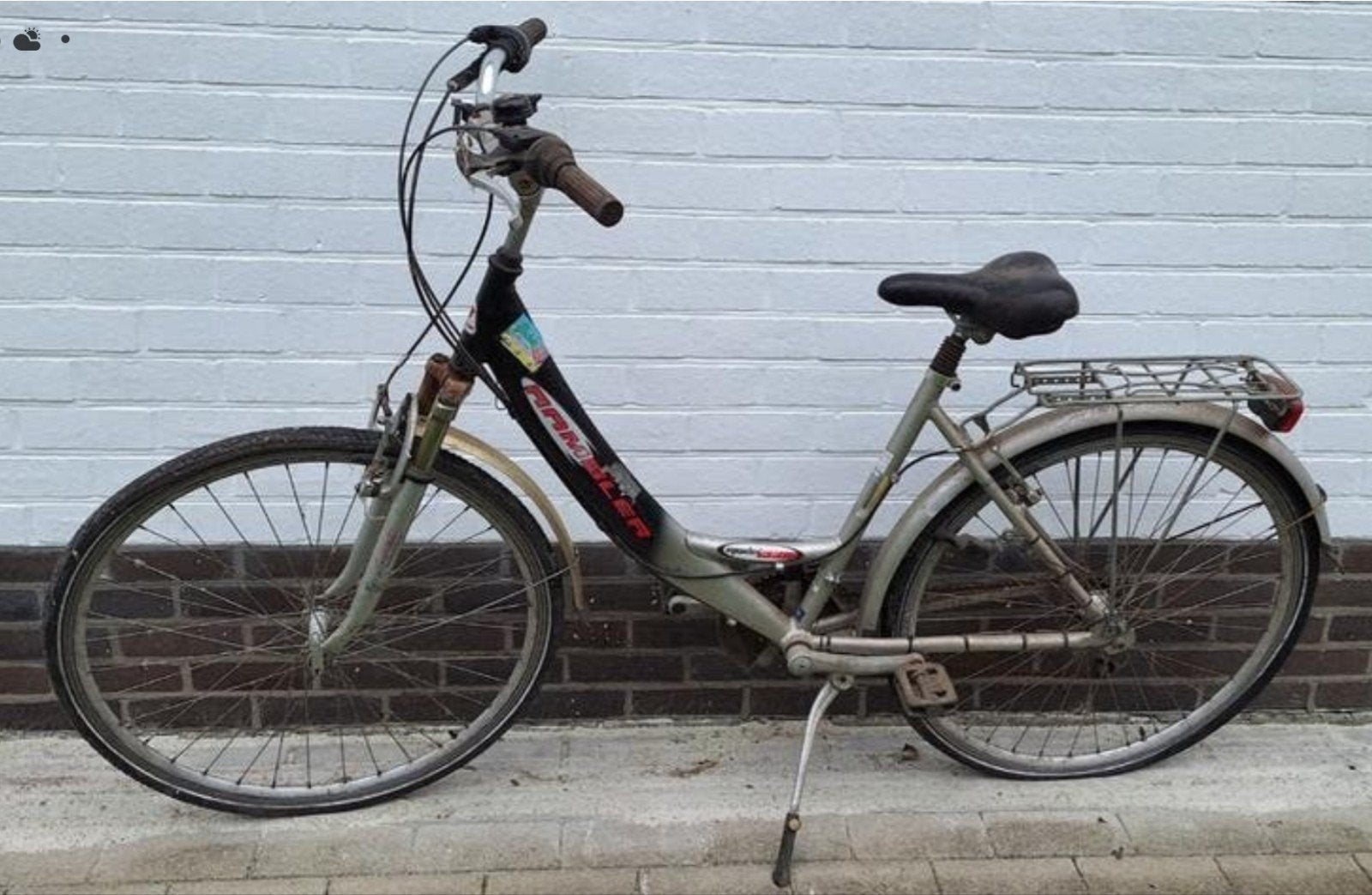 Damesfiets, 8 Shimano versnellingen, goede banden & zadel., Fietsen en Brommers, Ophalen