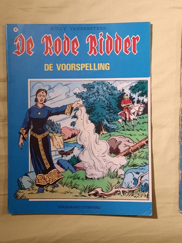 de rode ridder 48: de voorspelling, Eén stripboek, Ophalen of Verzenden, Zo goed als nieuw