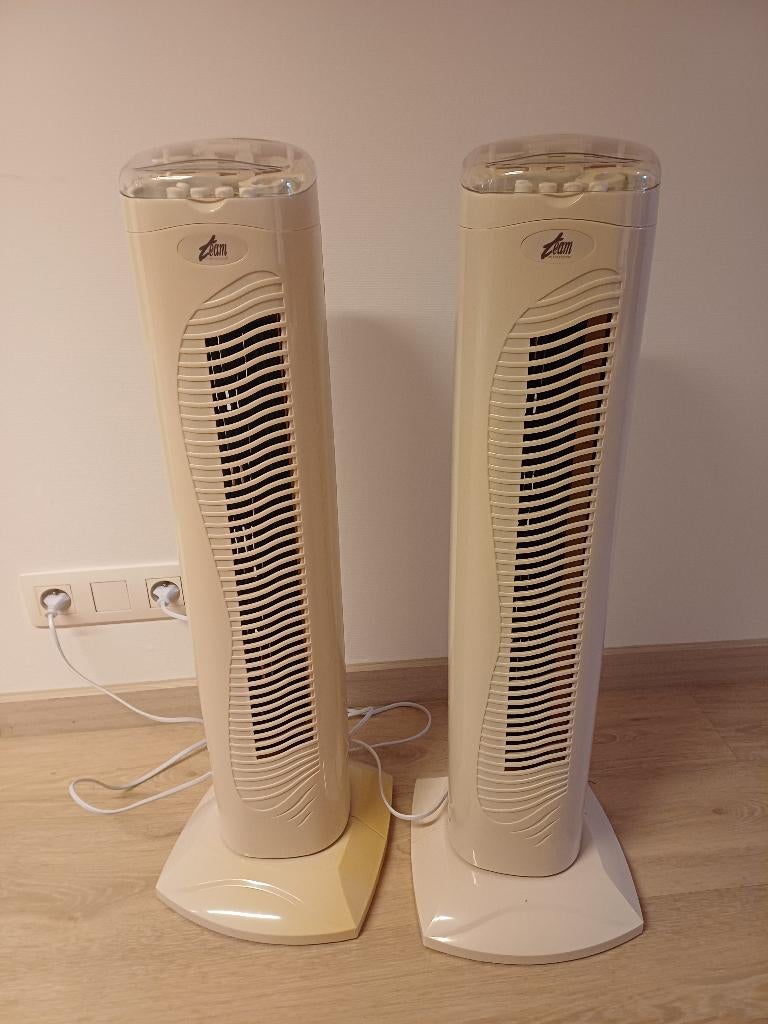 2 torenventilatoren, Elektronische apparatuur, Ventilatoren, Ophalen, Gebruikt, Torenventilator