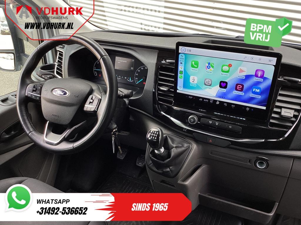 Ford Transit 2.0 TDCI 130 pk DC Dubbel Cabine Open Laadbak/, Auto's, 259 g/km, Wit, Ford, Te koop