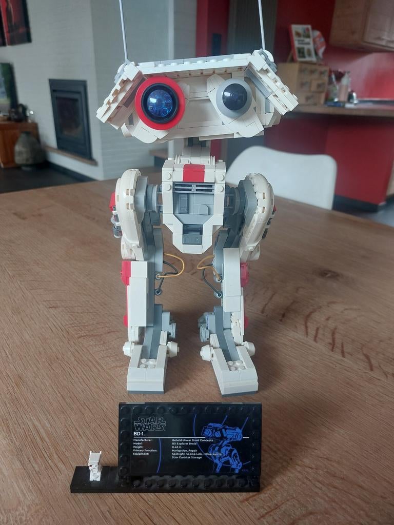 Lego star wars 75355 BD1, Enlèvement, Ensemble complet, Lego, Star Wars