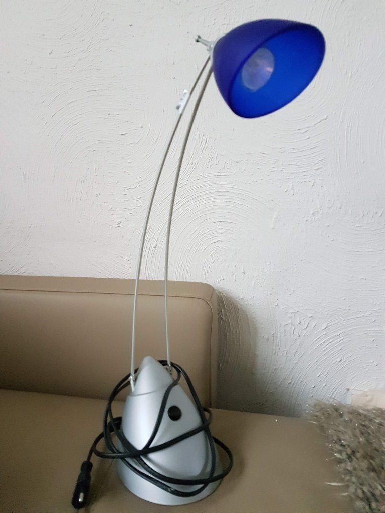 Moderne decoratieve bureaulamp, Neuf, 47 cm, Lampe de bureau, Verre