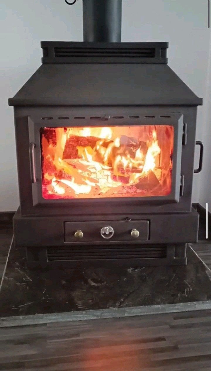 Poêle à bois avec ventilateur, Enlèvement, Poêle à bois