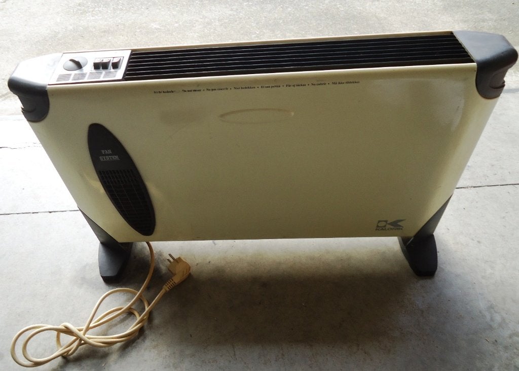 Chauffage électrique Kalorik, Enlèvement, Utilisé, 800 watts ou plus, Thermostat