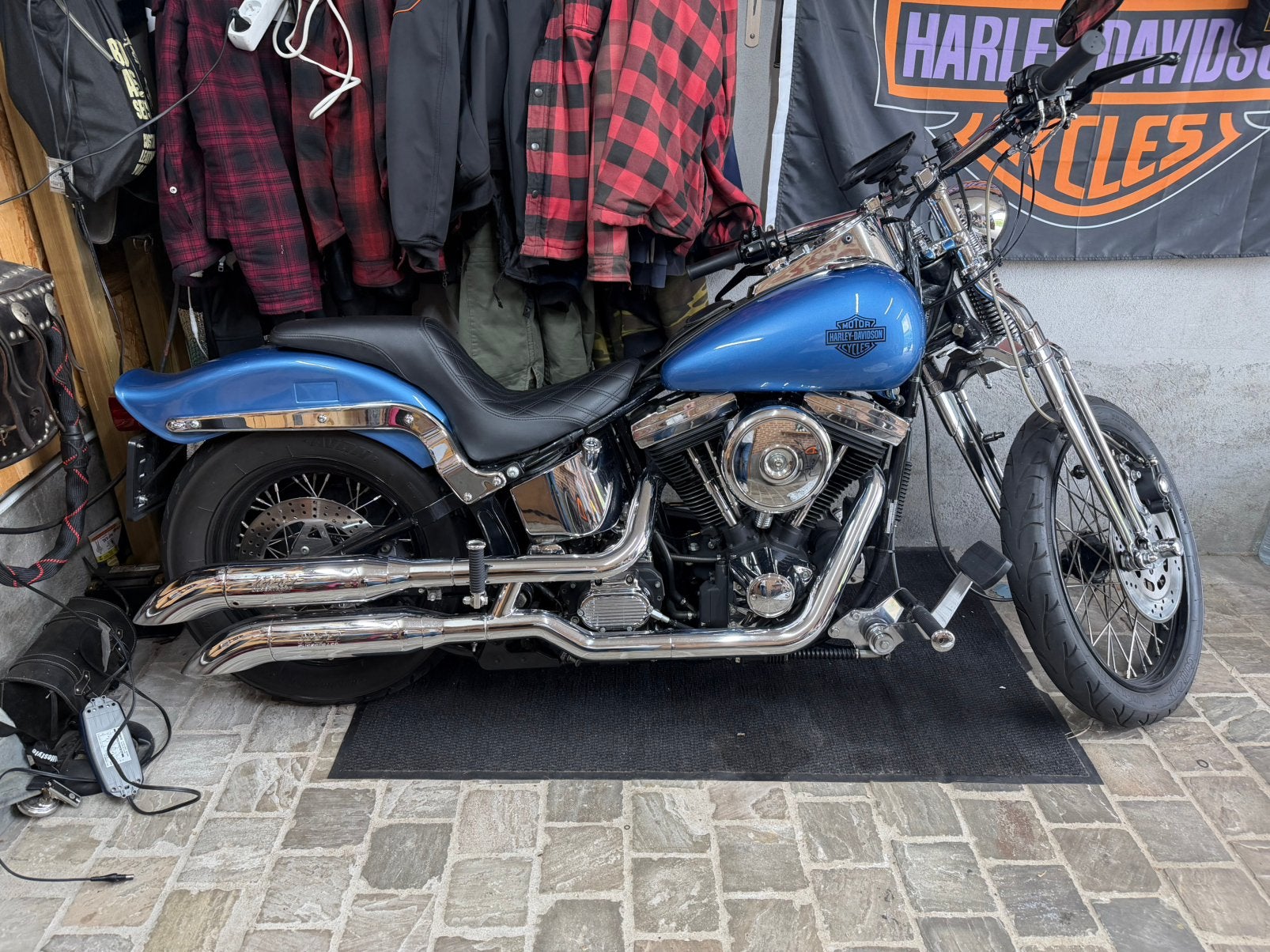 Flsts 💙💙💙💙evolution 1340cc  springer 💙💙💙💙💙💙💙, Motos, Particulier
