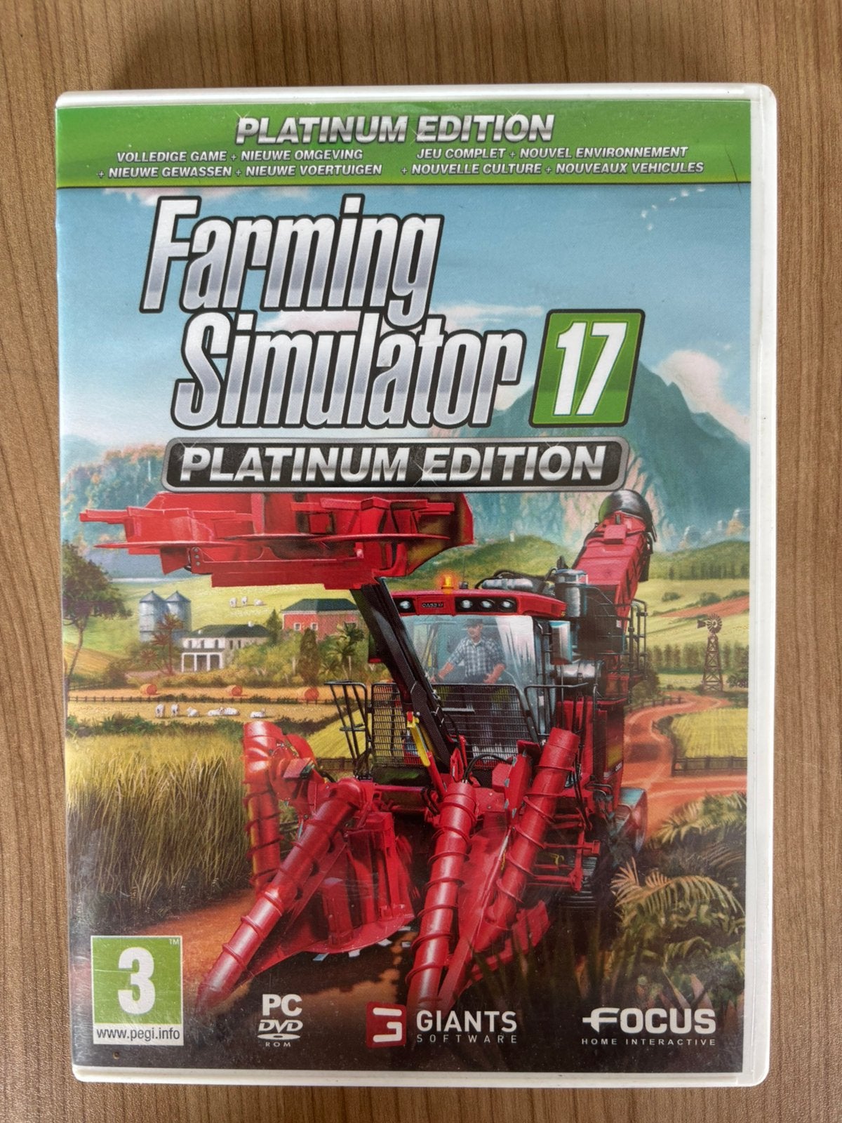 Farming Simulator 17 - Platinum Edition, Neuf, 1 joueur, Un ordinateur, Enlèvement
