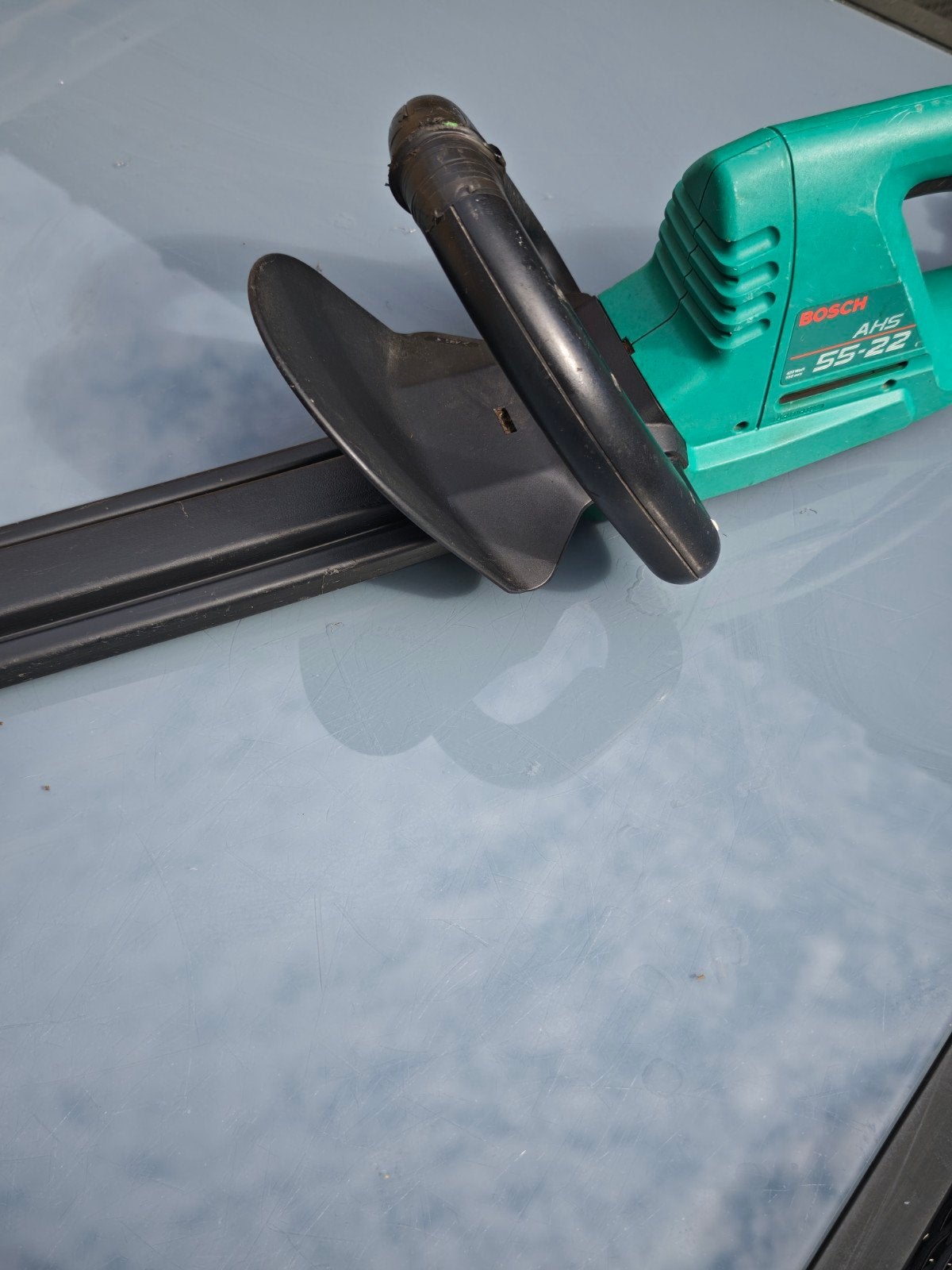 Bosch AHS 55-22 elektrische heggenschaar – 420 Watt / 550 mm, Enlèvement, Utilisé, Électrique, Bosch