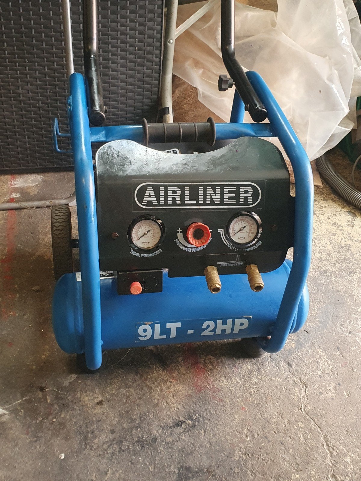 compresseur transportable 9l, Enlèvement